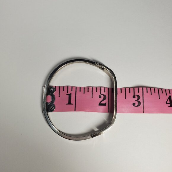 Sterling Silver Pearl Inlay Bracelet - Picture 7 of 9